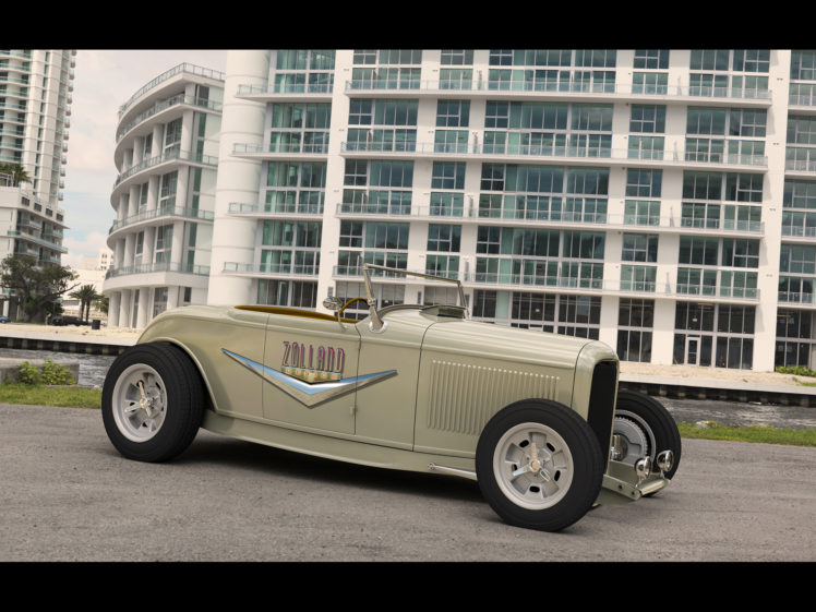 1932, Ford, Roadster, Zolland, Retro, Custom, Hot, Rod, Rods HD Wallpaper Desktop Background
