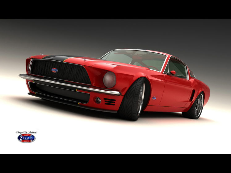1968, Ford, Mustang, Fastback, Vizualtech, Classic, Muscle, Hot, Rod, Rods, Custom, Lowrider, Lowriders HD Wallpaper Desktop Background