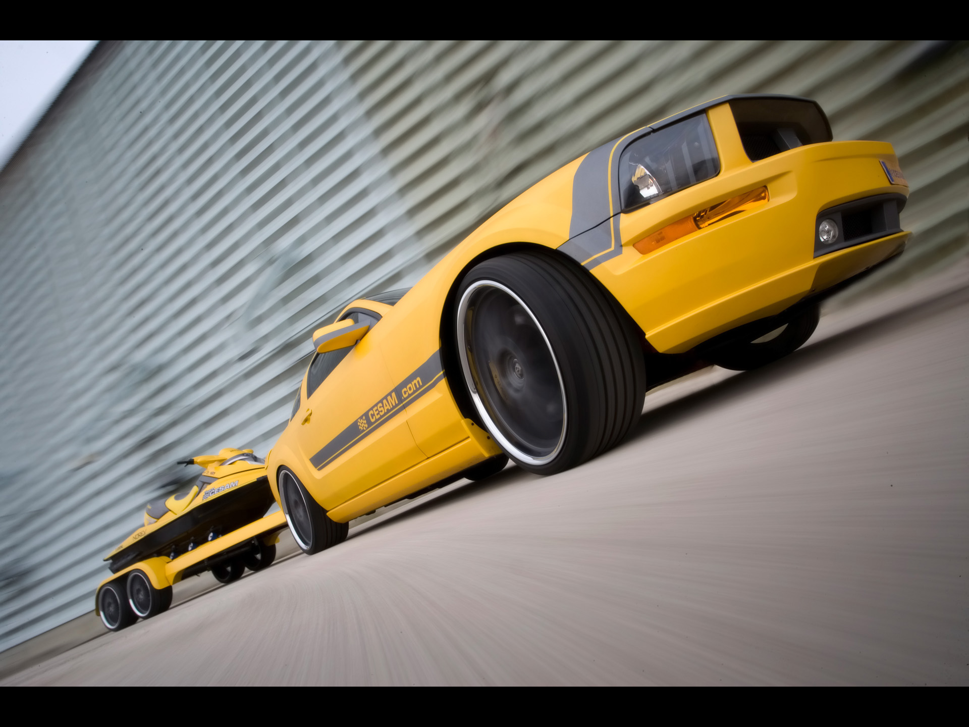 2007, Cesam, Ford, Mustang, Tuning, Muscle Wallpaper