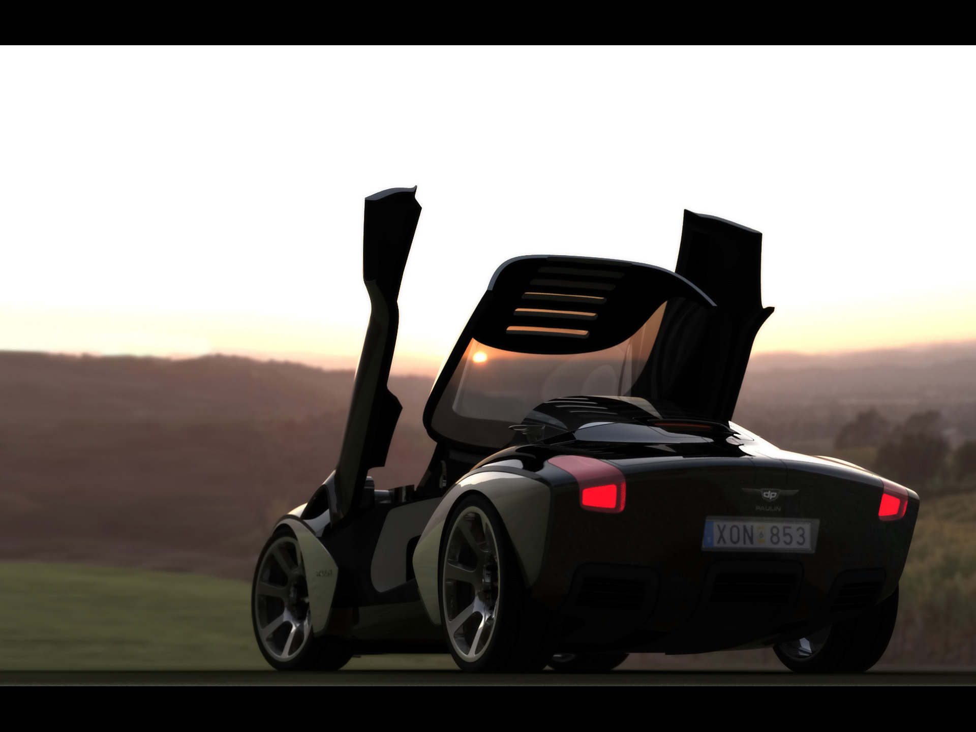 2007, Paulin, Vr, Concept, Supercar, Supercars Wallpaper