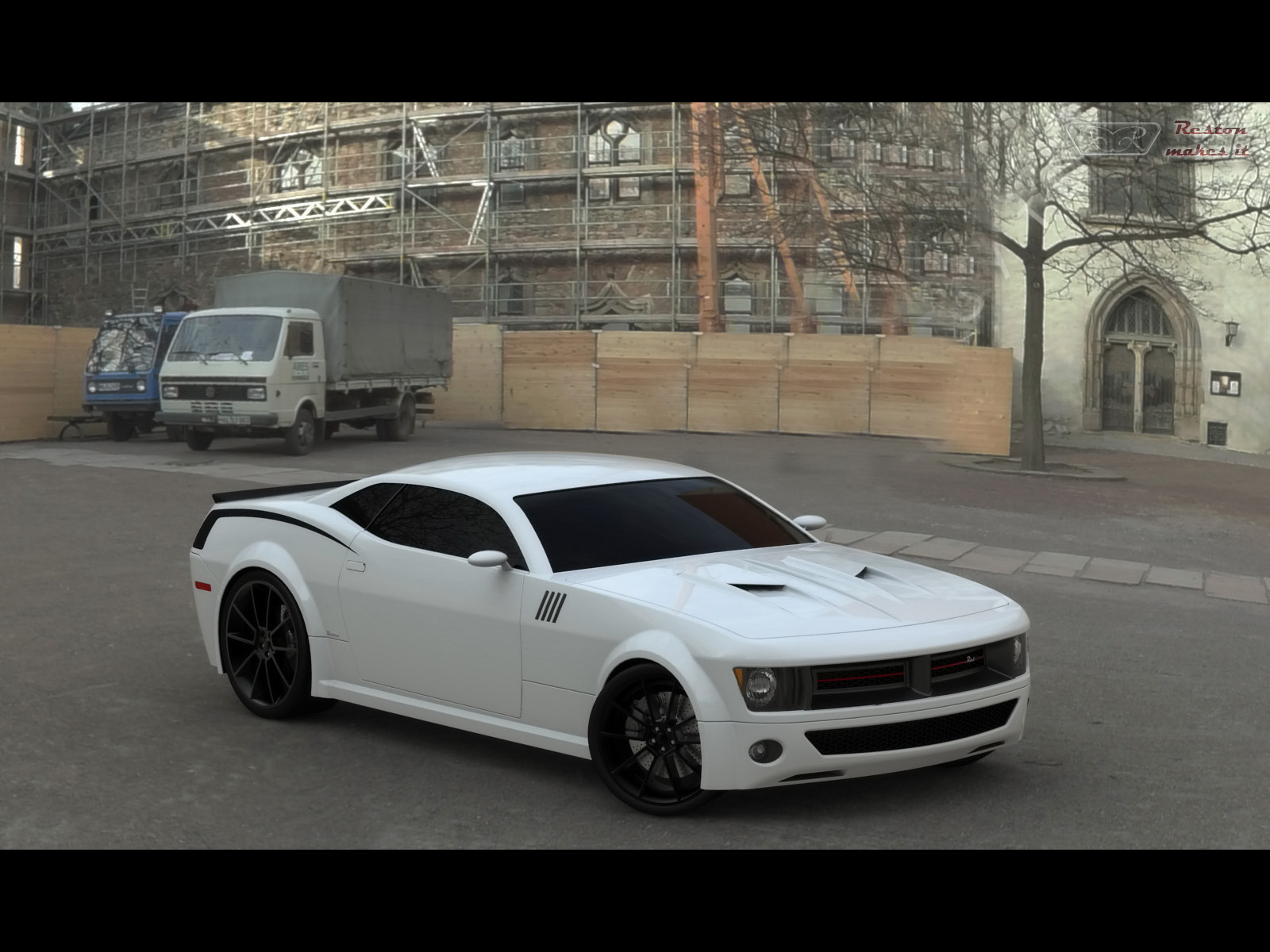 2008, Plymouth, Cuda, Concept, Mopar, Muscle, Tuning, Hot, Rod, Rods Wallpaper