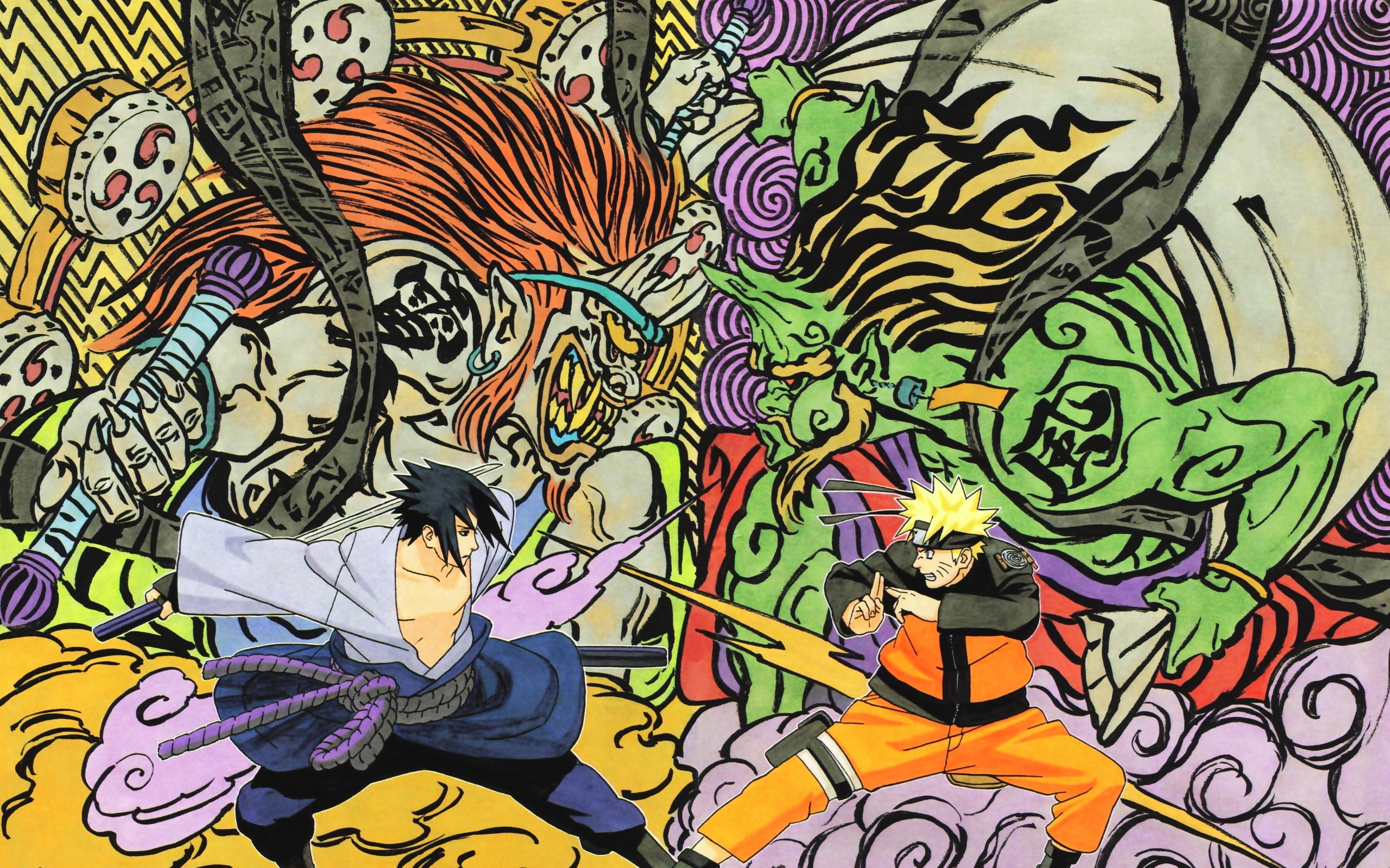uchiha, Sasuke, Naruto, Shippuden, Naruto, Uzumaki Wallpaper