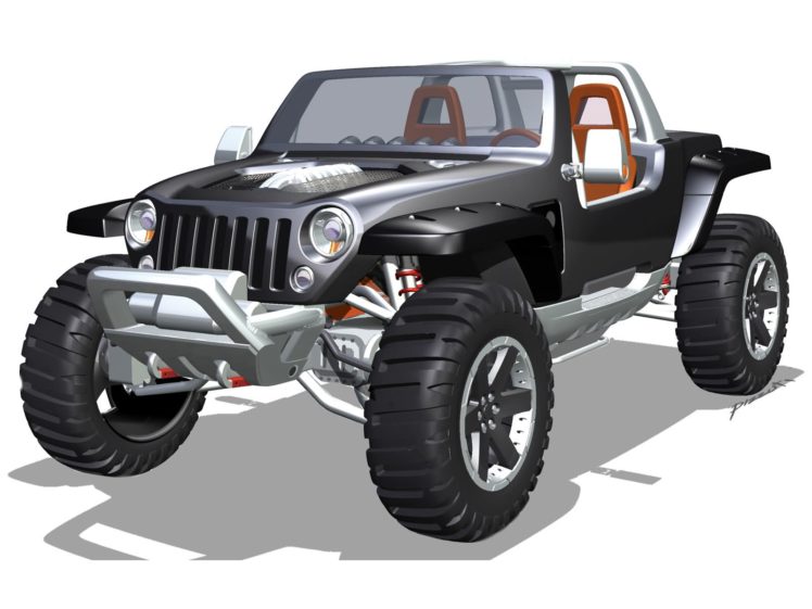 2005, Jeep, Hurricane, Concept, Offroad, 4×4, Wheel, Wheels, Fw HD Wallpaper Desktop Background