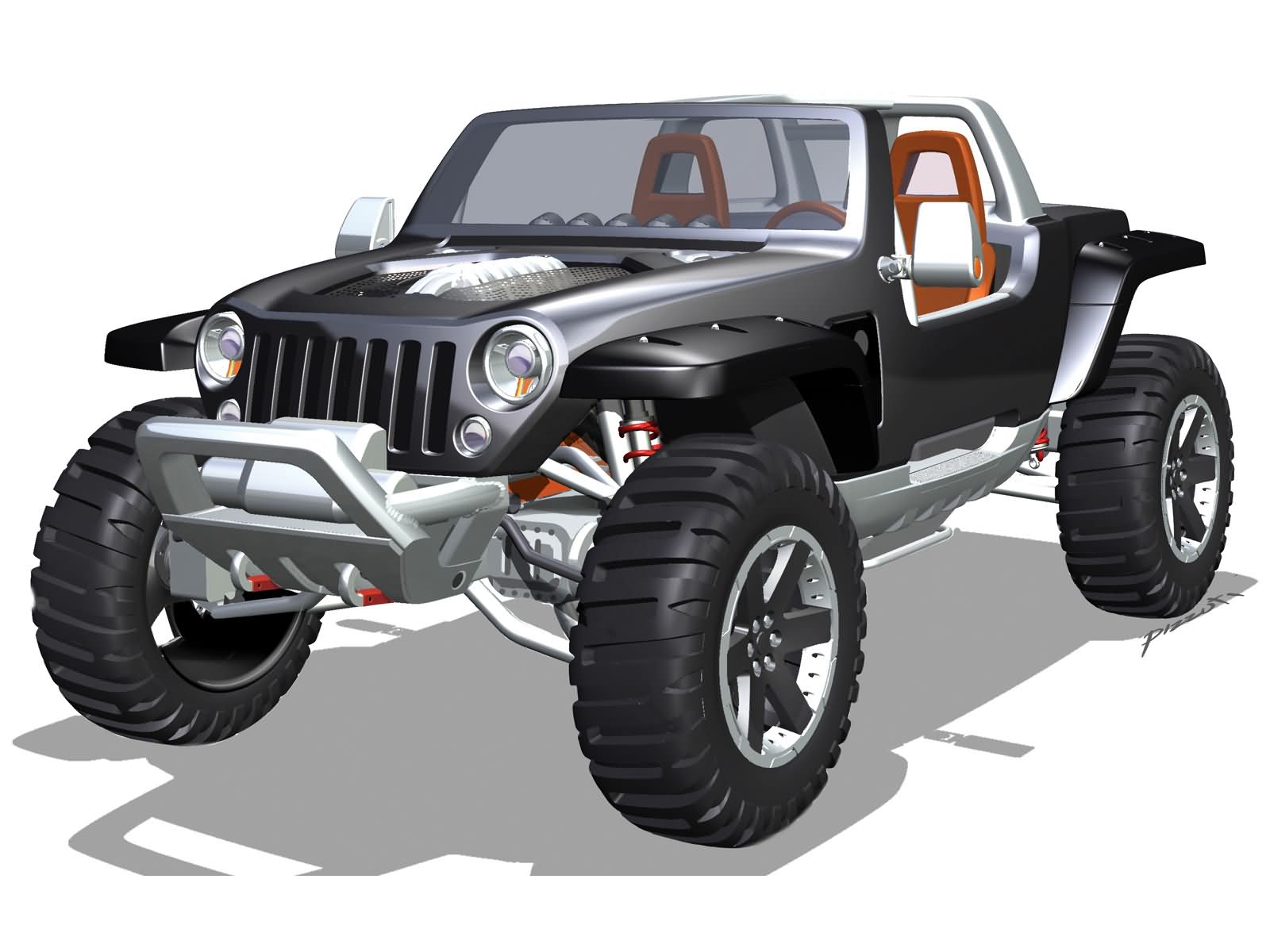 2005, Jeep, Hurricane, Concept, Offroad, 4x4, Wheel, Wheels, Fw Wallpaper