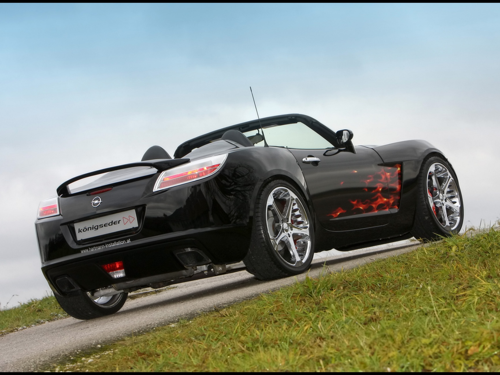2008, Opel, Gtaime, Tuning Wallpaper