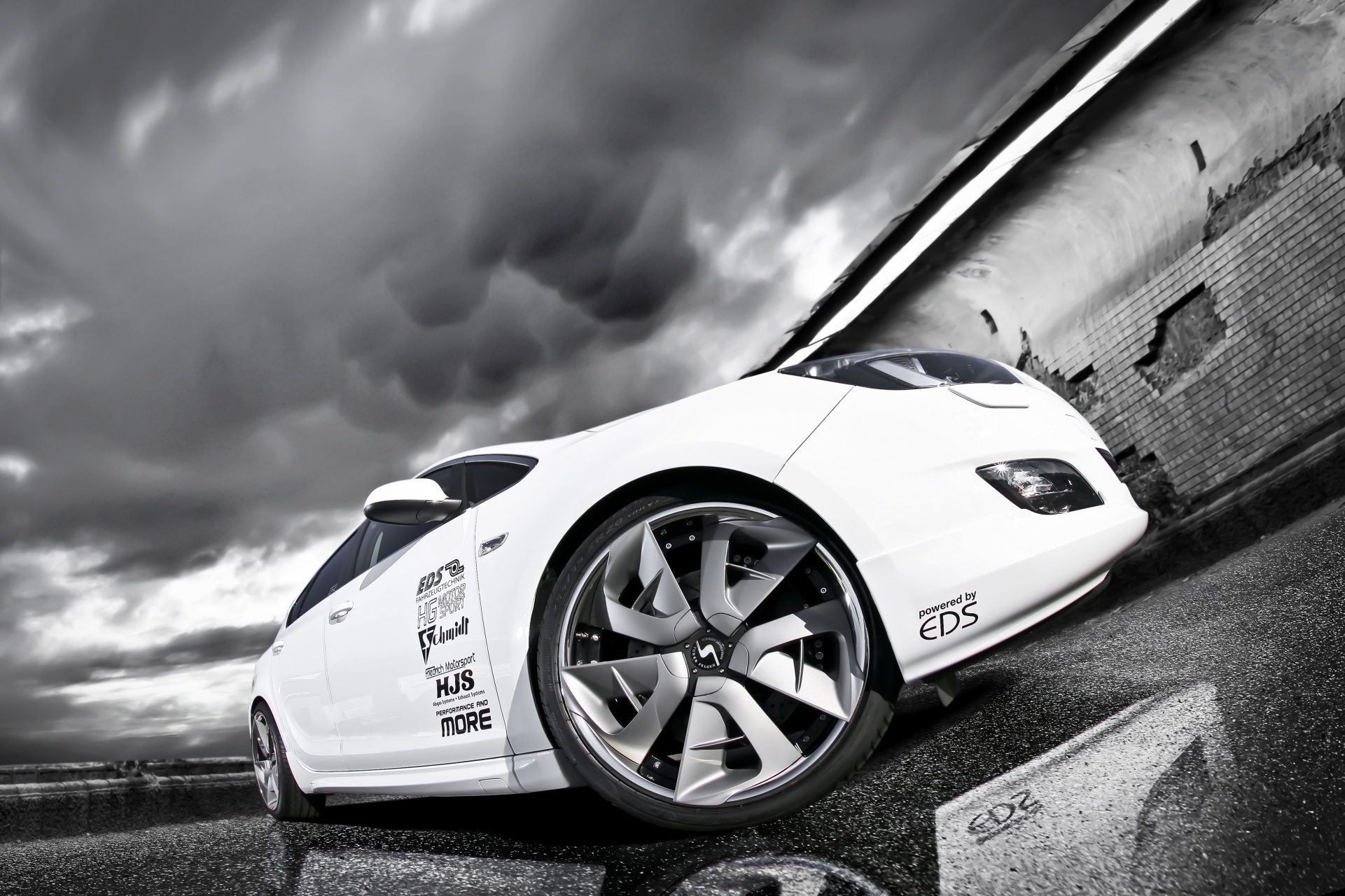2011, Opel, Astra, Tuning, Wheel, Wheels Wallpaper