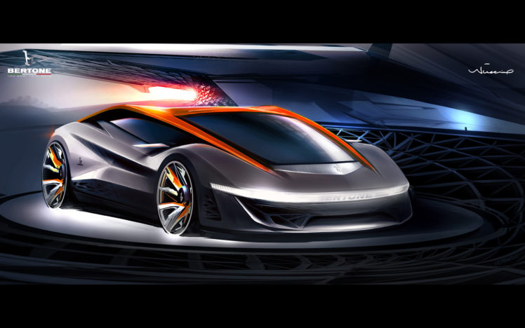 2012, Bertone, Nuccio, Concept, Supercar, Supercars, Gd HD Wallpaper Desktop Background