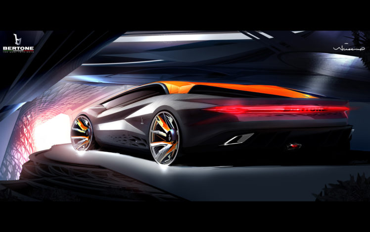 2012, Bertone, Nuccio, Concept, Supercar, Supercars HD Wallpaper Desktop Background