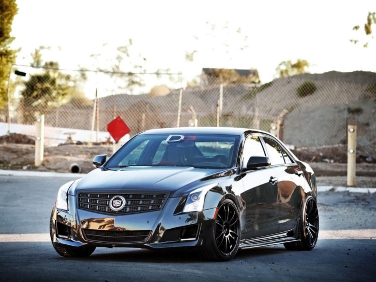 2012, Cadillac, Ats, D3, Tuning, Muscle, Luxury HD Wallpaper Desktop Background