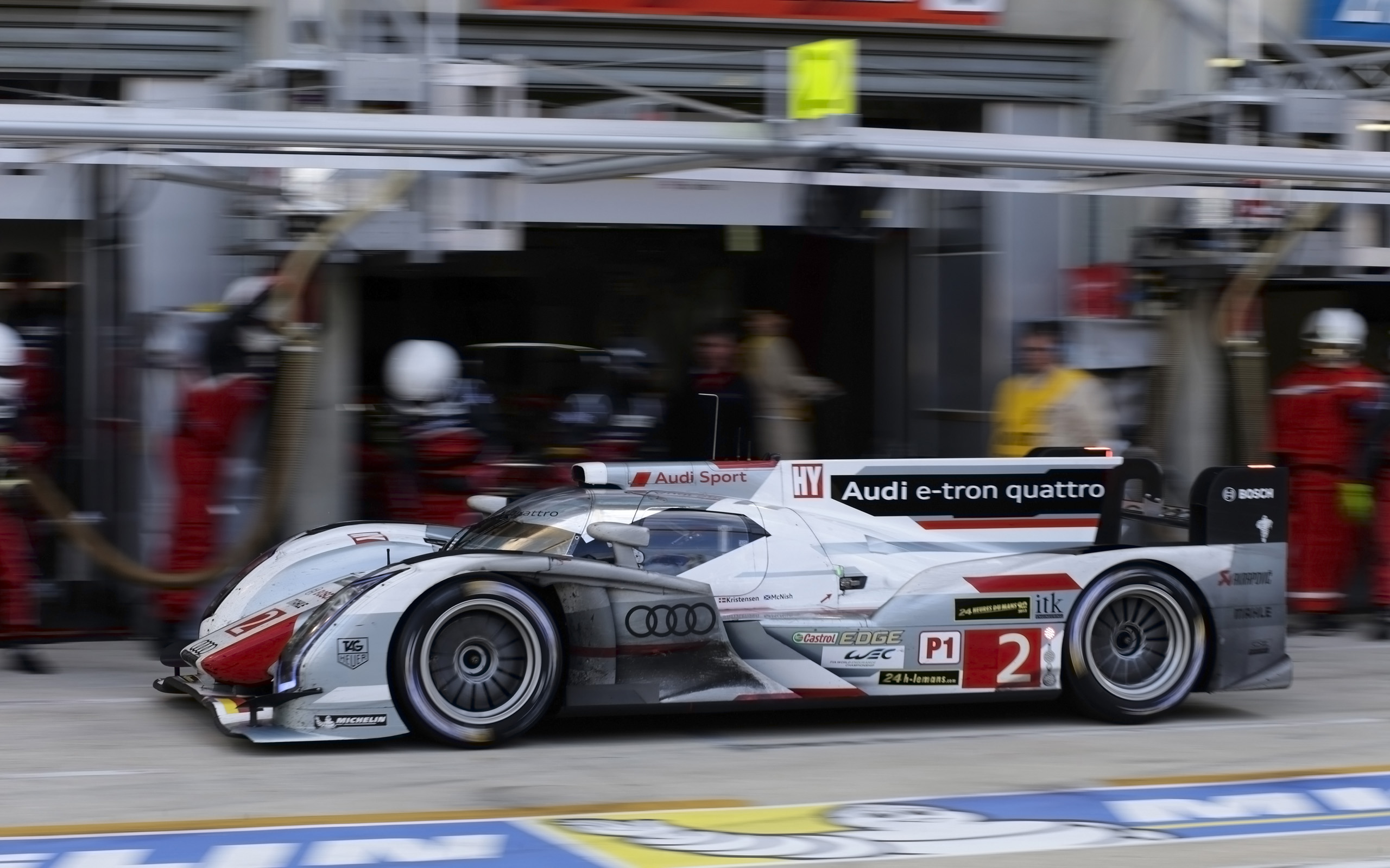 2013, Audi, R18, E tron, Quattro, Race, Racing, Le mans Wallpaper