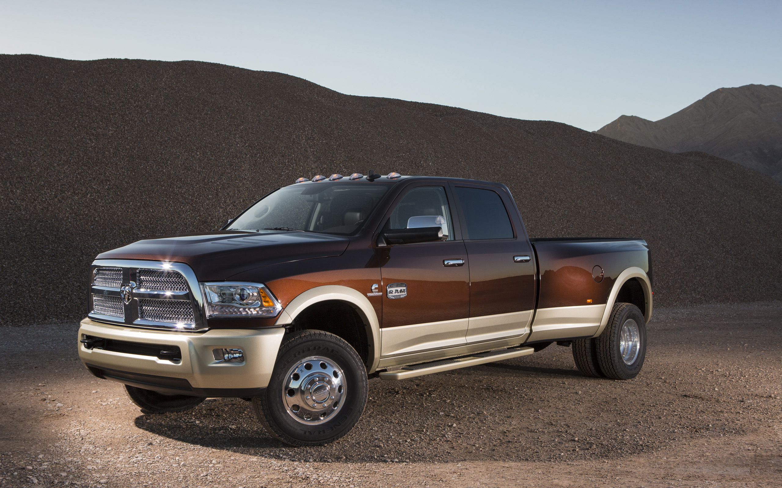 2013, Dodge, Ram, 3500, 4x4, Truck Wallpaper