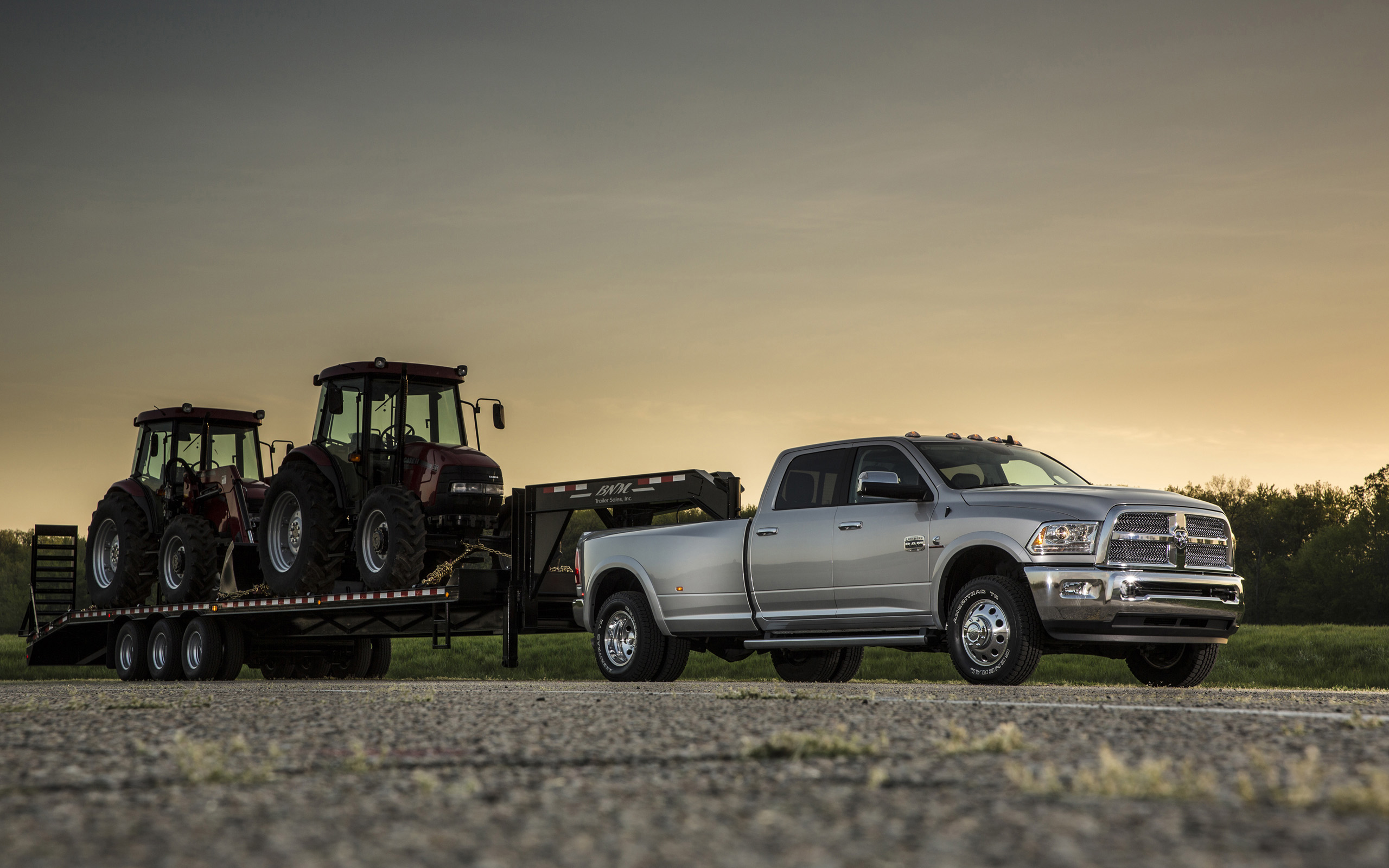 2013, Dodge, Ram, 3500, 4x4, Truck Wallpaper