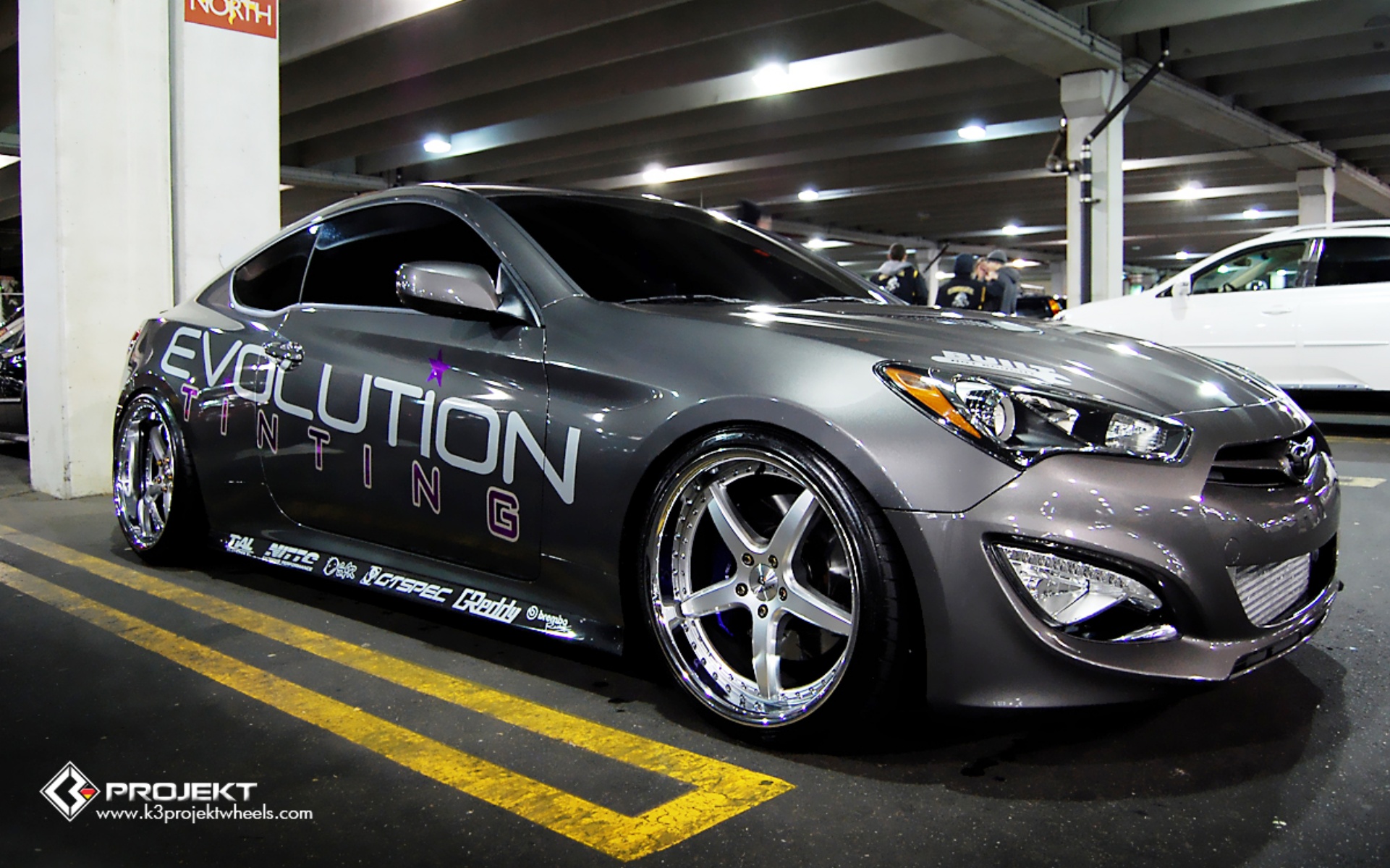 2013, Hyundai, Genesis, Tuning Wallpaper