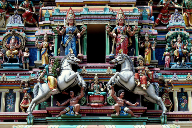 lumpur, Malaysia, Sri, Mahamariamman, Temple, Kuala HD Wallpaper Desktop Background