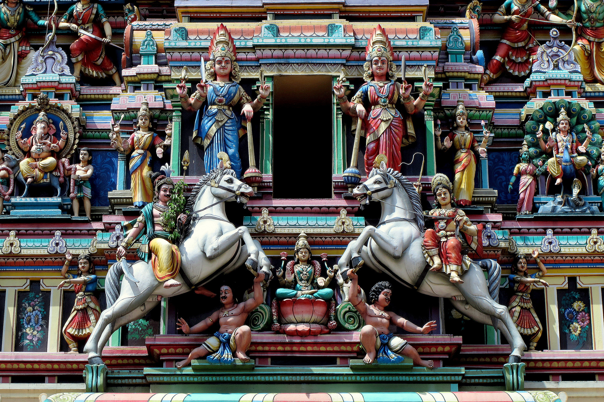 lumpur, Malaysia, Sri, Mahamariamman, Temple, Kuala Wallpaper