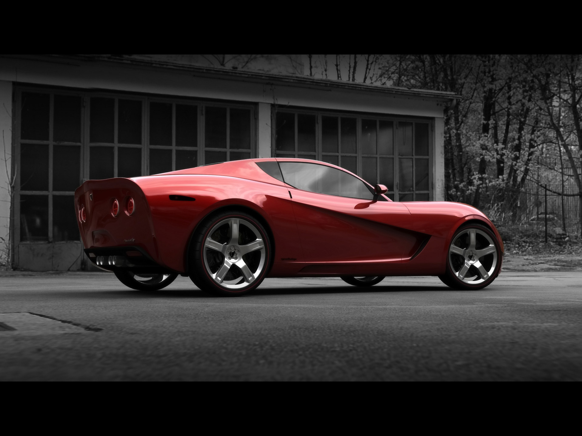 2009, Usd, Mallett, Corvette, Z03, Muscle, Supercar, Supercars Wallpaper