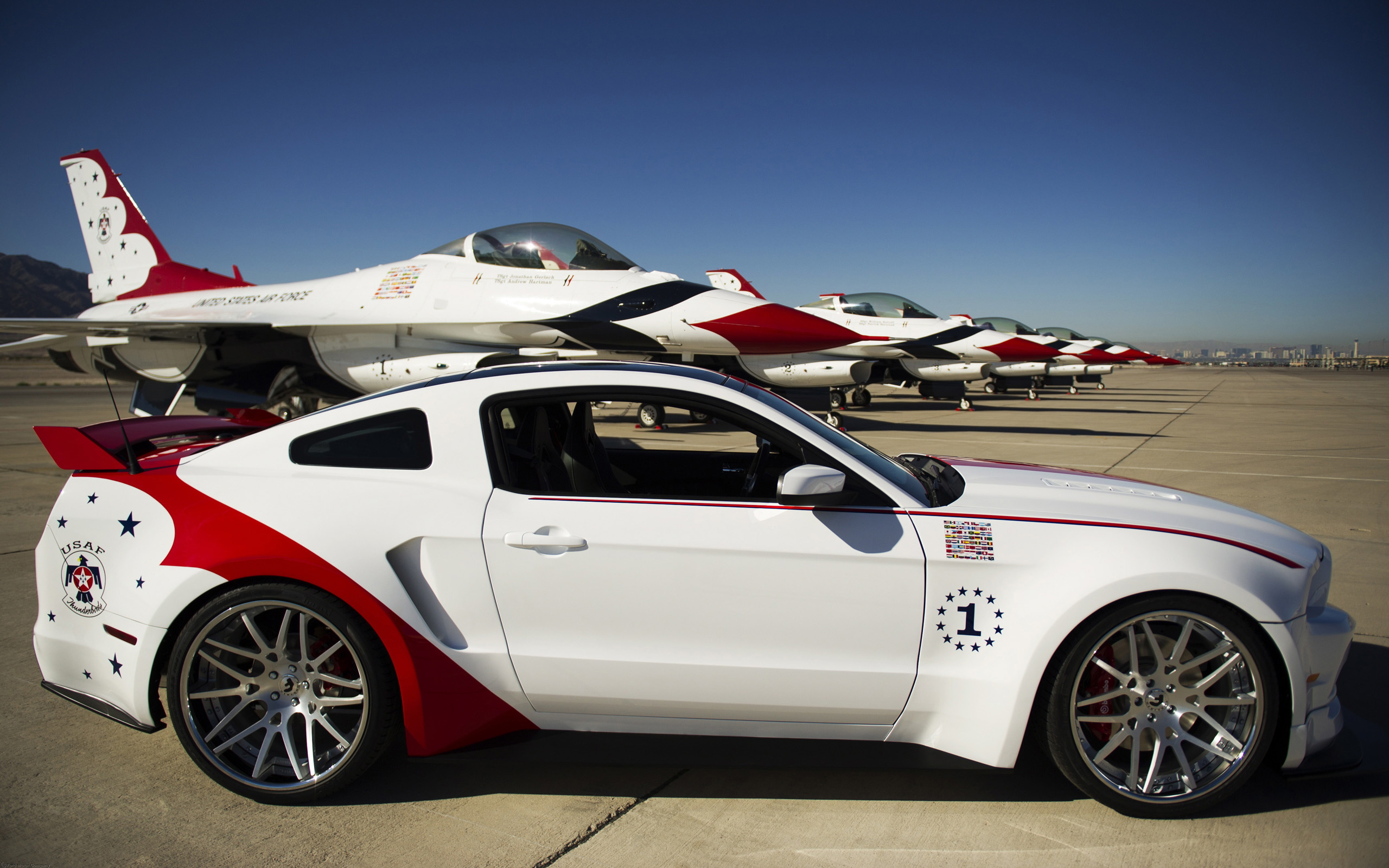2014, Thunderbirds, Ford, Mustang, Gt, Muscle, Custom Wallpaper
