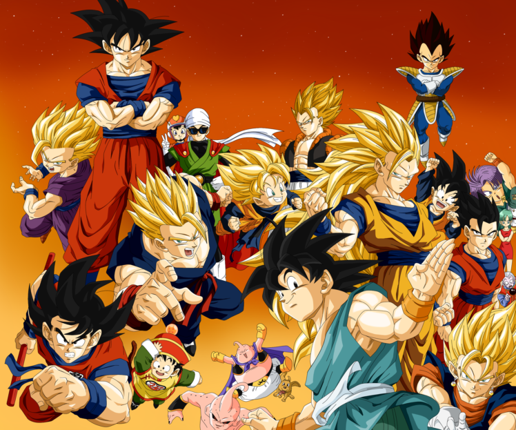 vegeta, Gohan, Buu, Son, Goku, Goku, Trunks, Videl,  dragon, Ball , Son, Goten, Son, Gohan, Vegeto, Dragon, Ball HD Wallpaper Desktop Background
