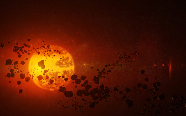 star, Debris, Space, Sun HD Wallpaper Desktop Background