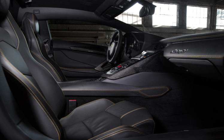 2013, Lamborghini, Aventador, Supercar, Supercars, Interior HD Wallpaper Desktop Background