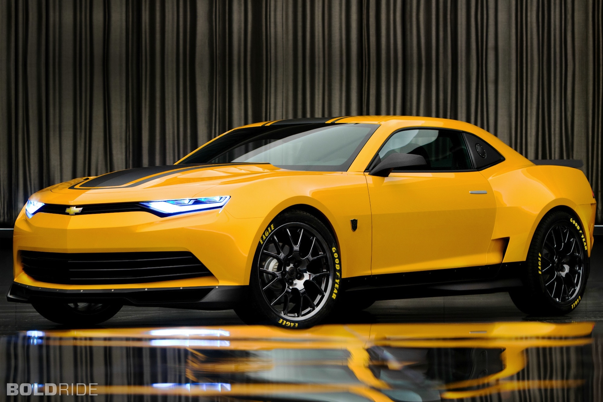 2014, Chevrolet, Camaro, Bumblebee, Concept, Transformers ...