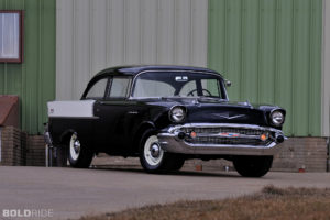 1957, Chevrolet, 150, Retro