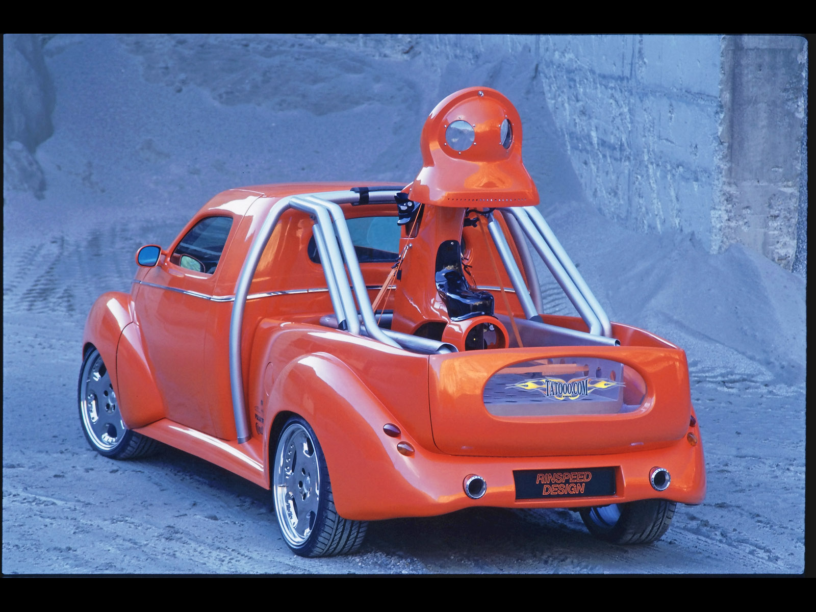 2000, Rinspeed, Tatooo, Concept, Pickup, Truck, Supertruck Wallpaper