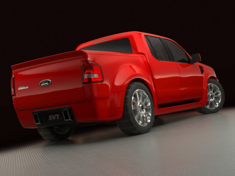 2005, Ford, Sport, Trac, Adrenaline, Concept, Pickup, Truck, Muscle, Supertruck HD Wallpaper Desktop Background