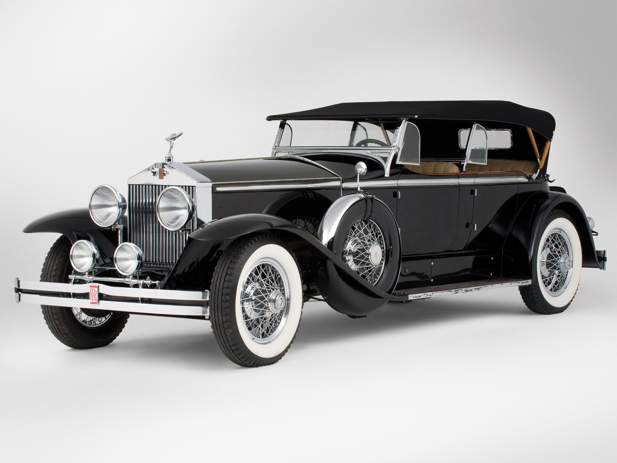 1929, Rolls, Royce, Phantom, I, Ascot, Sport, Phaeton, Luxury, Retro Wallpaper