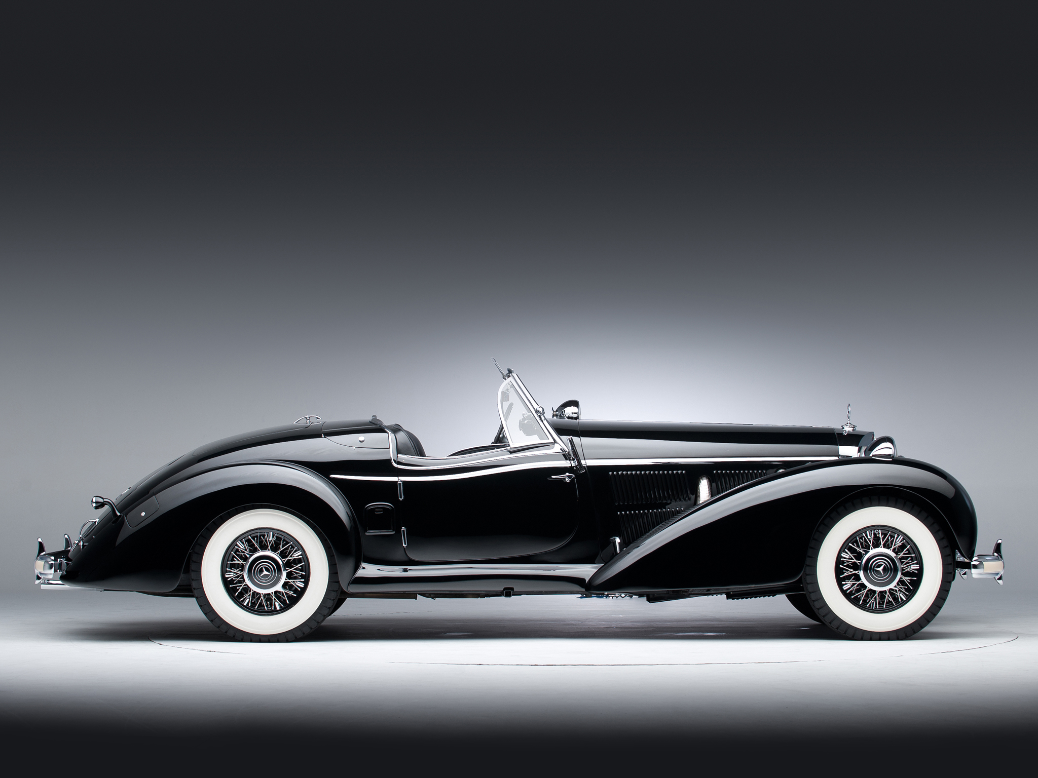 1939, Mercedes, Benz, 540k, Special, Roadster, Retro, Supercar, Supercars, Gd Wallpaper