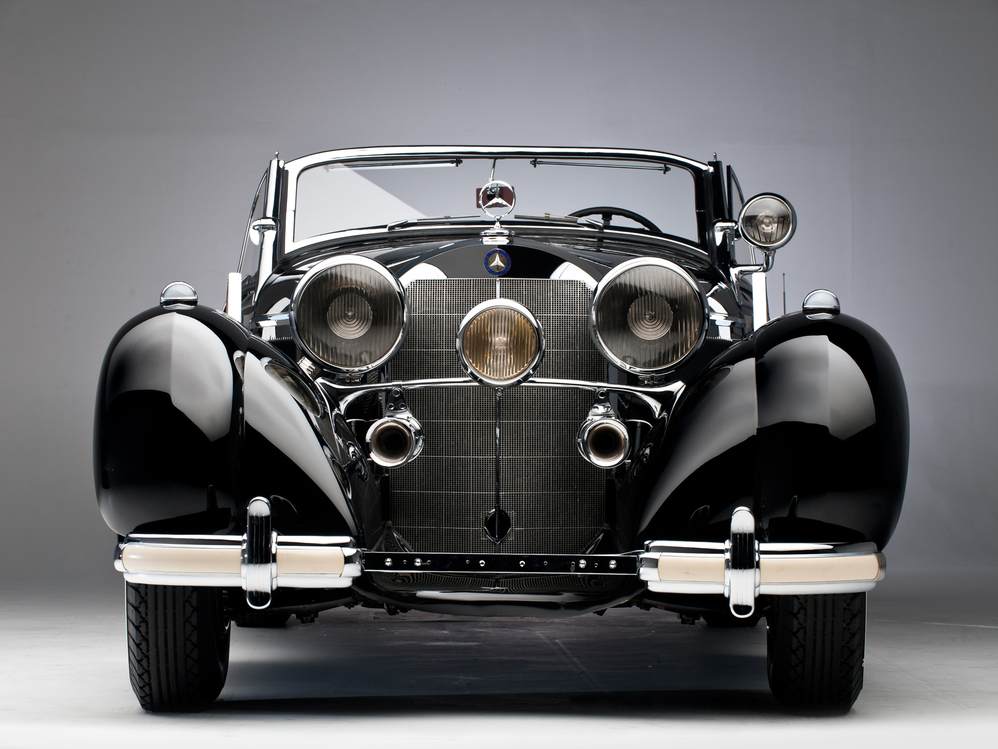 1939, Mercedes, Benz, 540k, Special, Roadster, Retro, Supercar, Supercars Wallpaper