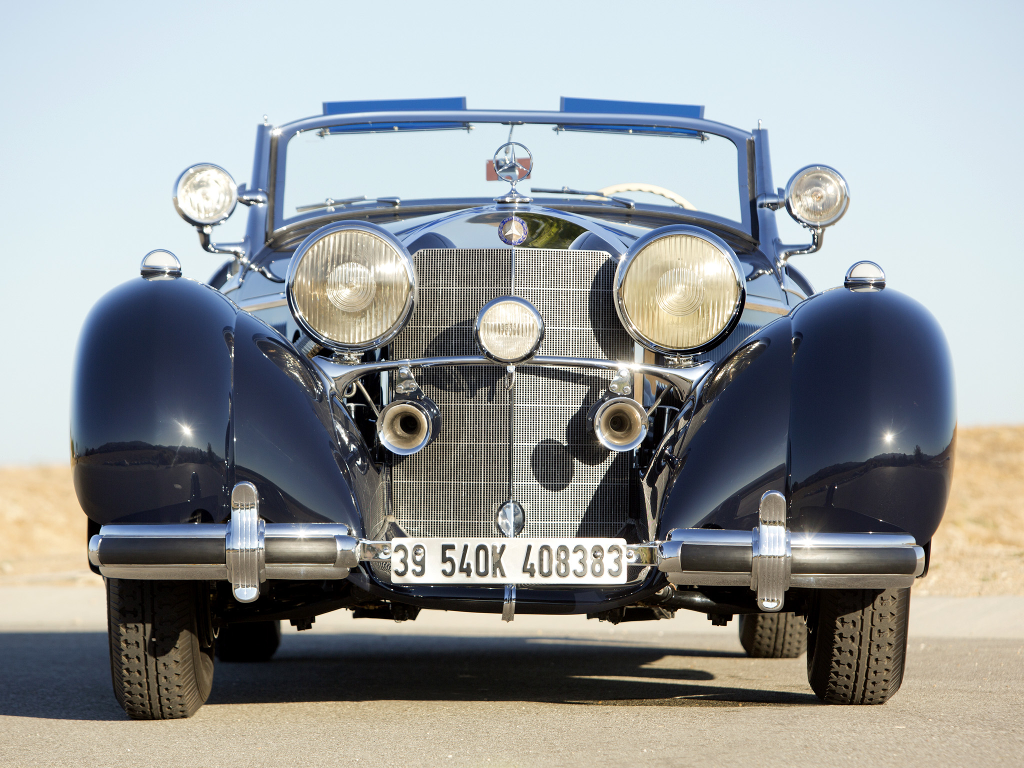 1939, Mercedes, Benz, 540k, Special, Roadster, Retro, Supercar, Supercars Wallpaper