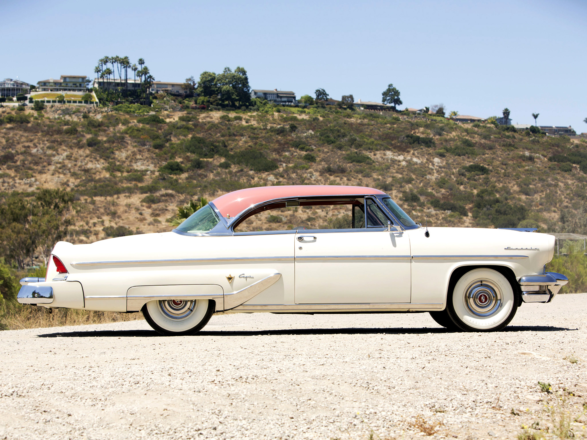 1955, Lincoln, Capri, Special, Custom, Hardtop, Coupe, 60a, Retro, Luxury Wallpaper