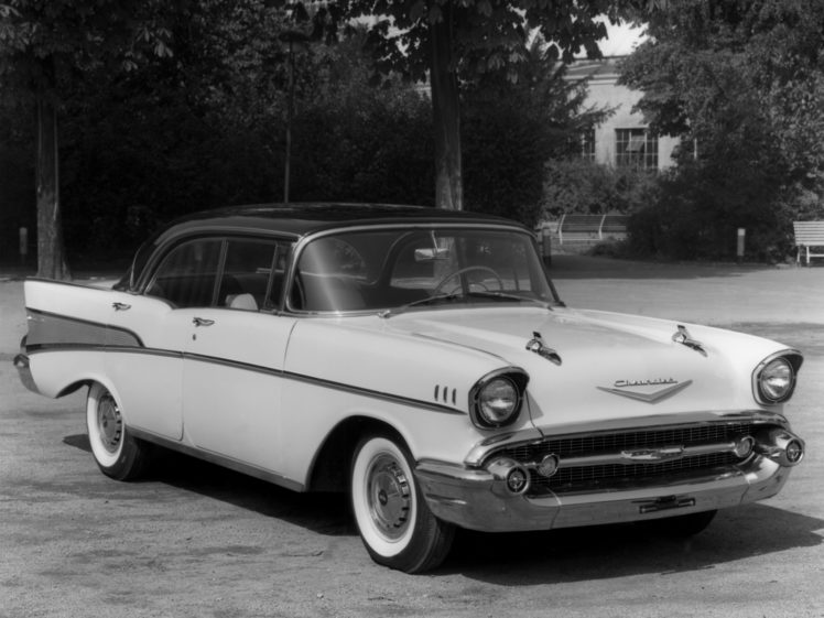1957, Chevrolet, Bel, Air, Sport, Sedan, 2413 1039d, Retro HD Wallpaper Desktop Background