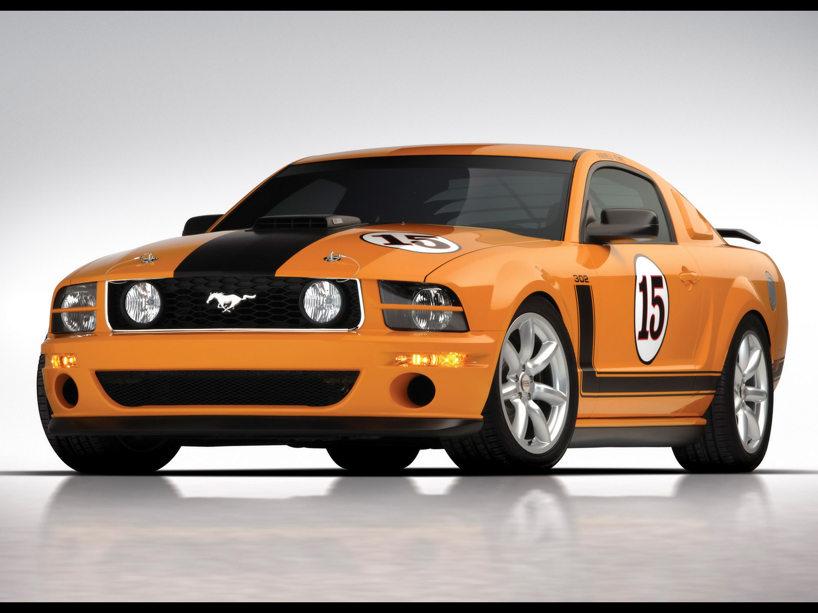2007, Saleen, 3, 02parnelli, Jones, Ford, Mustang, Muscle, Supercar, Supercars Wallpaper