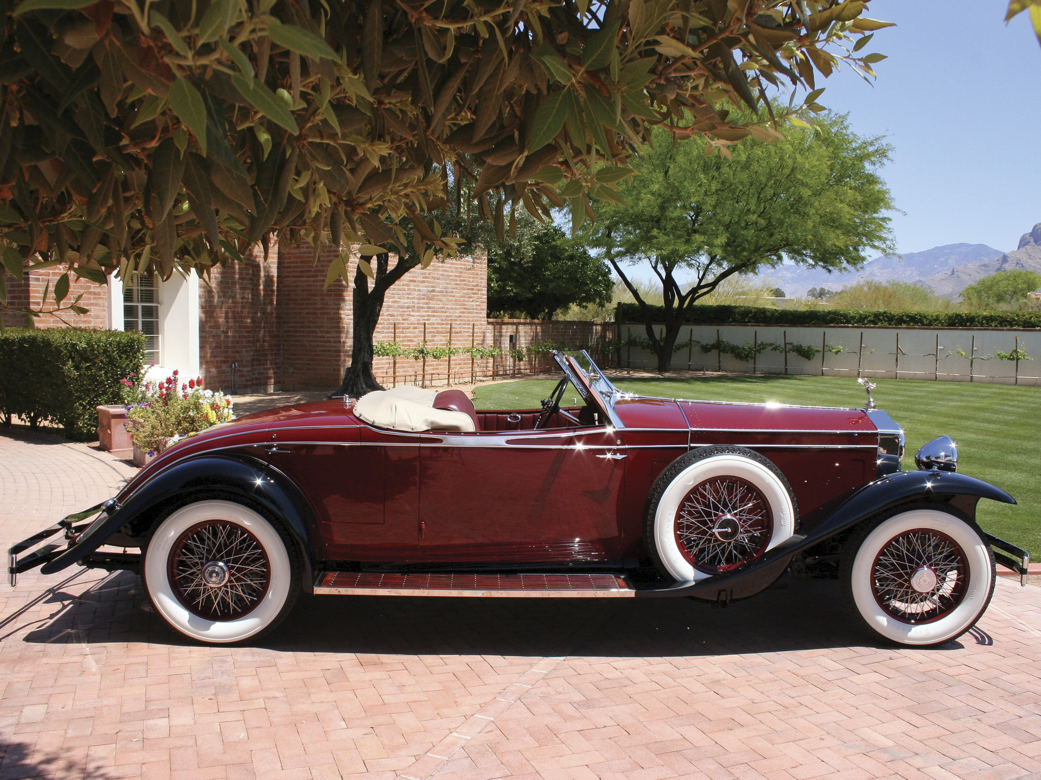 1931, Rolls, Royce, Phantom, Ii, Roadster, Brewster, Retro, Luxury Wallpaper