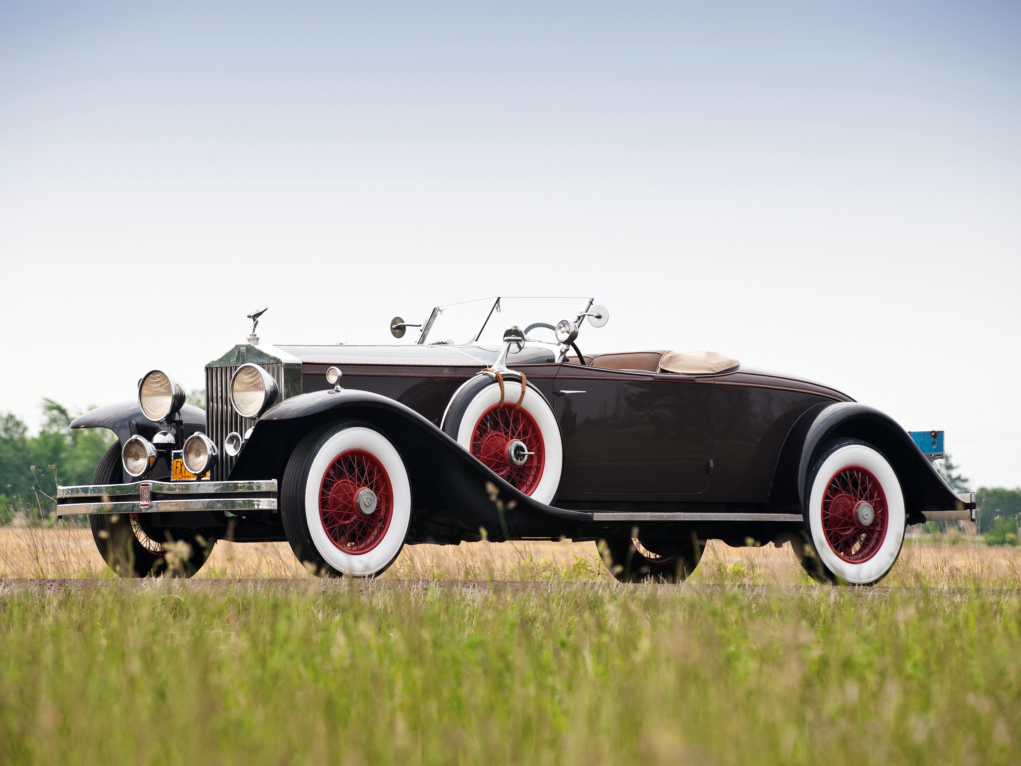 1931, Rolls, Royce, Phantom, Ii, Roadster, Brewster, Retro, Luxury Wallpaper