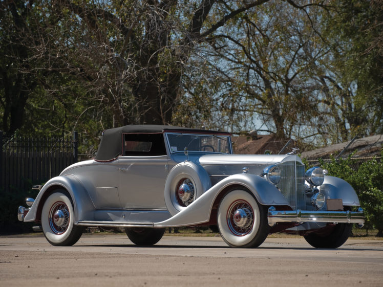 1934, Packard, Twelve, Coupe, Roadster, Luxury, Retro, Gd HD Wallpaper Desktop Background