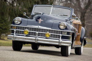 1947, Chrysler, Town, And, Country, Convertible, Retro