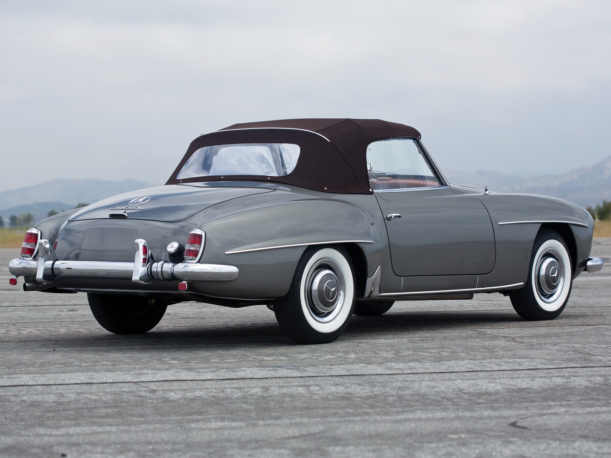 1955, Mercedes, Benz, 190, S l, Us spec, Retro Wallpaper