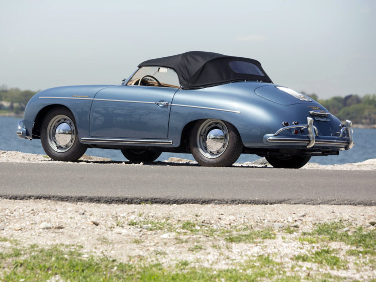 1955, Porsche, 356a, Speedster, Us spec, T 1, Supercar, Supercars, Retro HD Wallpaper Desktop Background