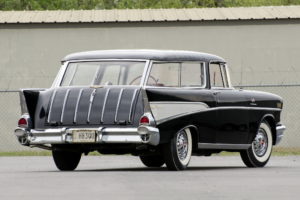 1957, Chevrolet, Bel, Air, Nomad, Retro, Stationwagon