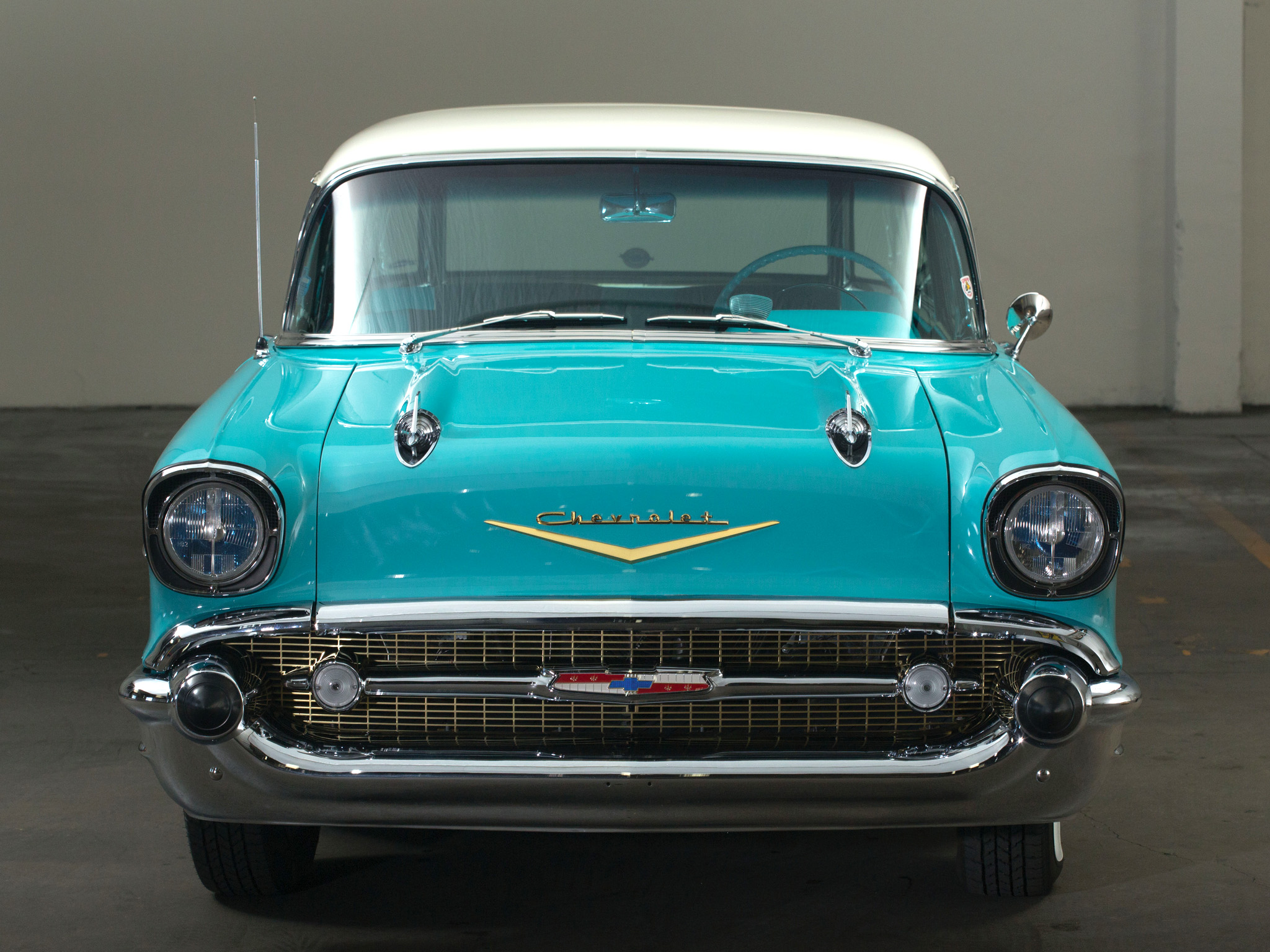 1957, Chevrolet, Bel, Air, Nomad, Retro, Stationwagon Wallpaper