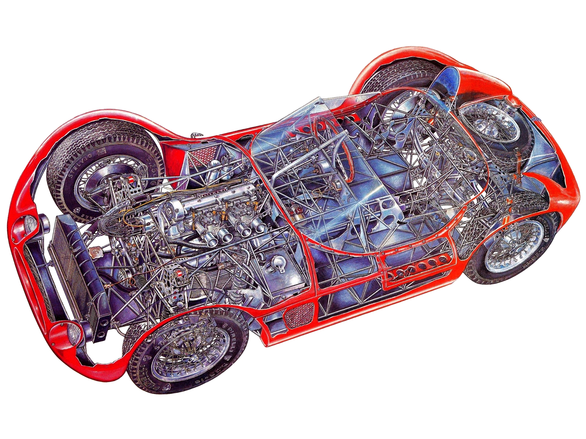 1959, Maserati, Tipo, 6 1, Birdcage, Race, Racing, Supercar, Supercars, Retro, Engine, Engines, Interior Wallpaper