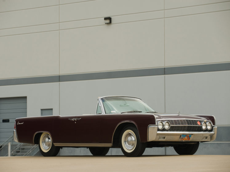 1962, Lincoln, Continental, Convertible, Classic, Luxury, Fs HD Wallpaper Desktop Background