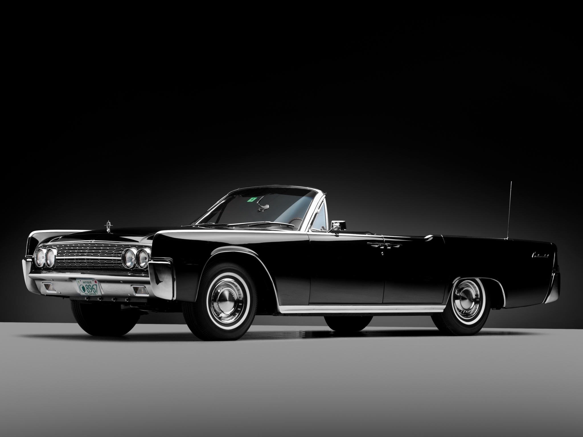 1962, Lincoln, Continental, Convertible, Classic, Luxury Wallpaper