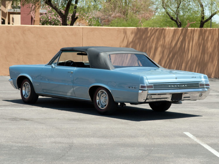 1965, Pontiac, Tempest, Lemans, Gto, Convertible, Muscle, Classic HD Wallpaper Desktop Background