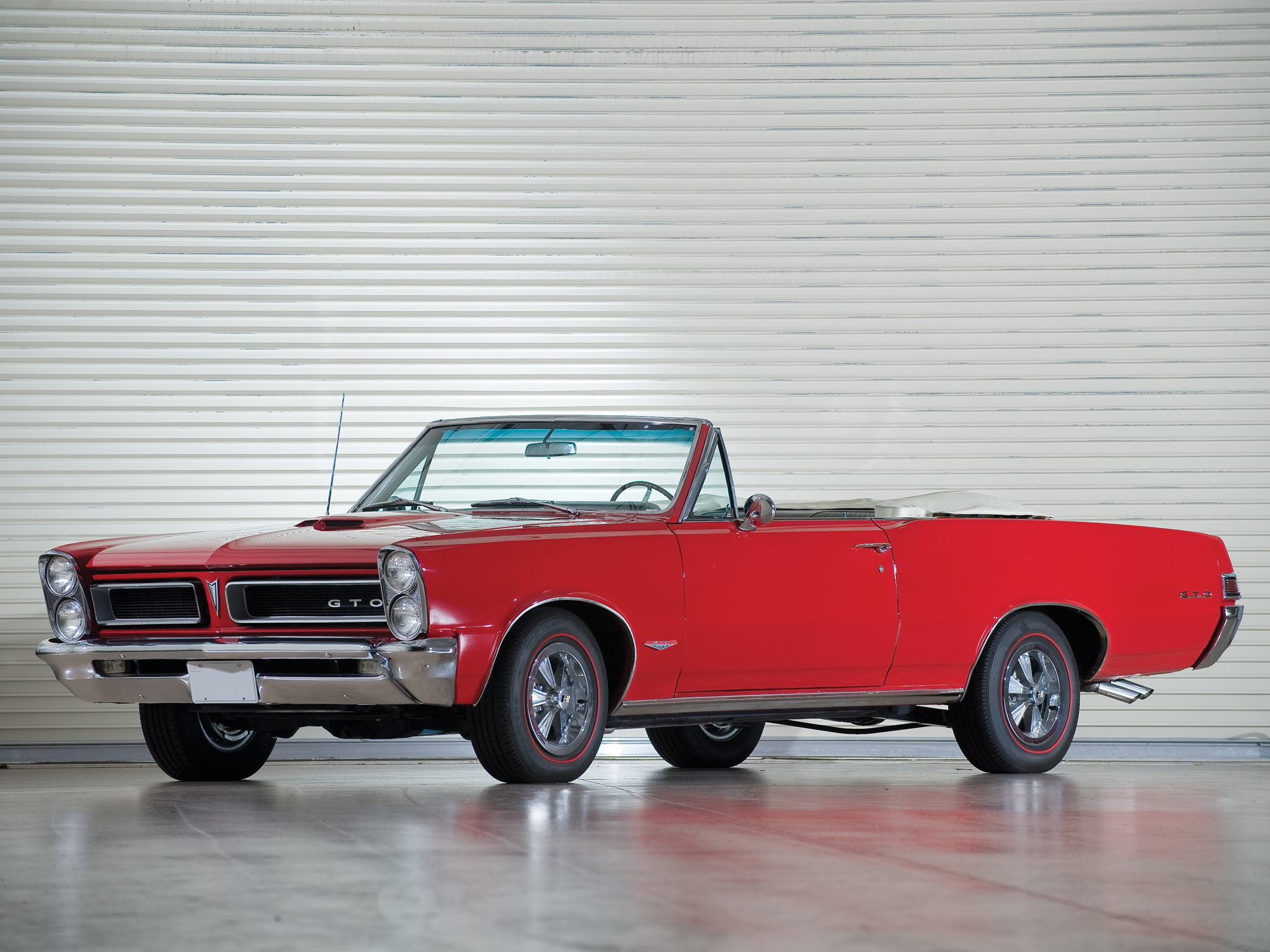 1965, Pontiac, Tempest, Lemans, Gto, Convertible, Muscle, Classic Wallpaper