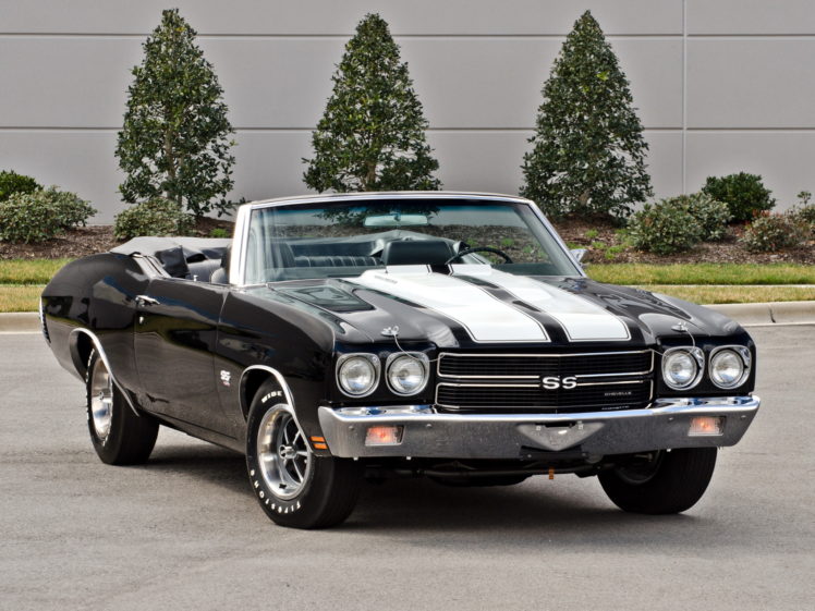 1970, Chevrolet, Chevelle, S s, 454, Ls6, Convertible, Muscle, Classic HD Wallpaper Desktop Background