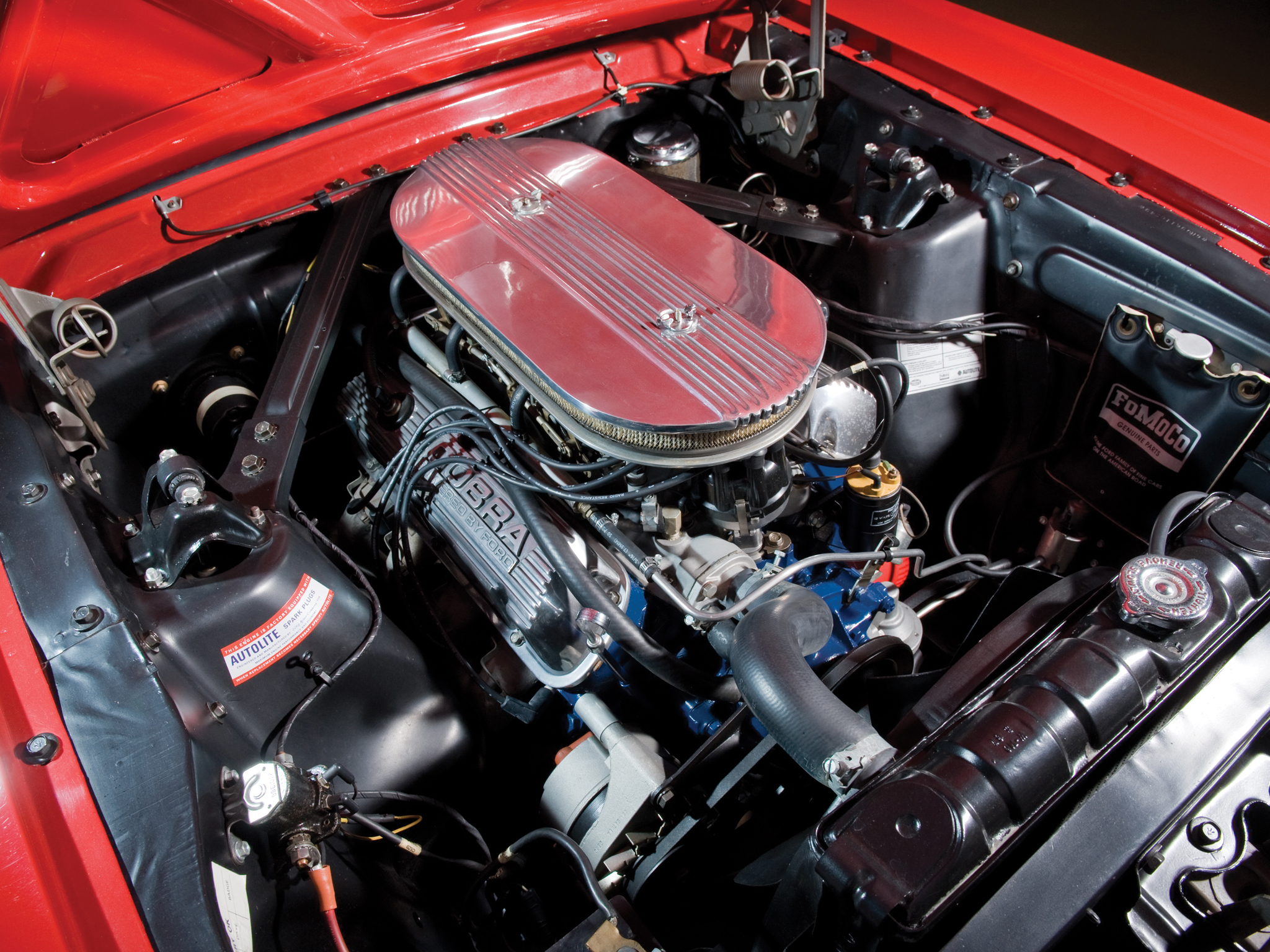 1966 Mustang Engine Bay